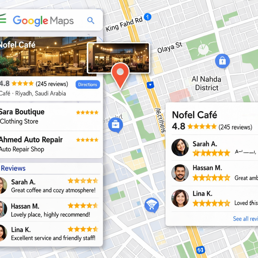 google maps management for local businesses