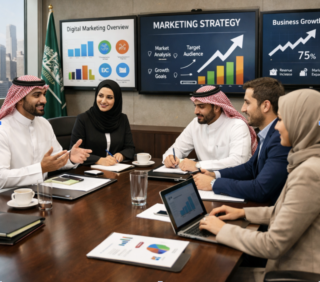 marketing agencies strategy planning in Saudi Arabia